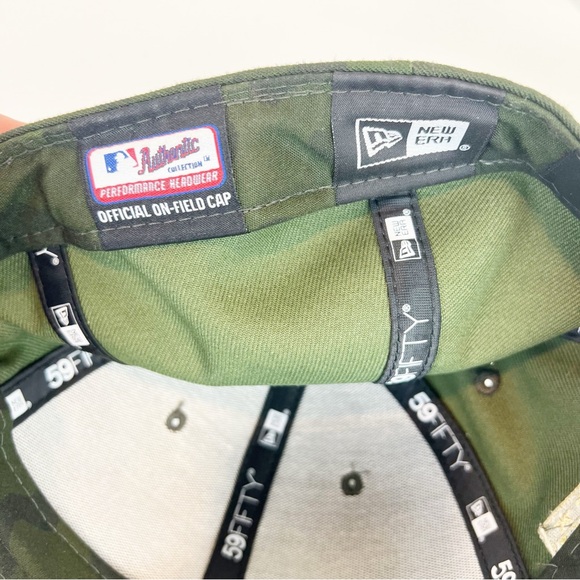 Los Angeles dodgers Armed Forces Day Collection Camouflage Fitted Hat 7 3/8 - Picture 7 of 8